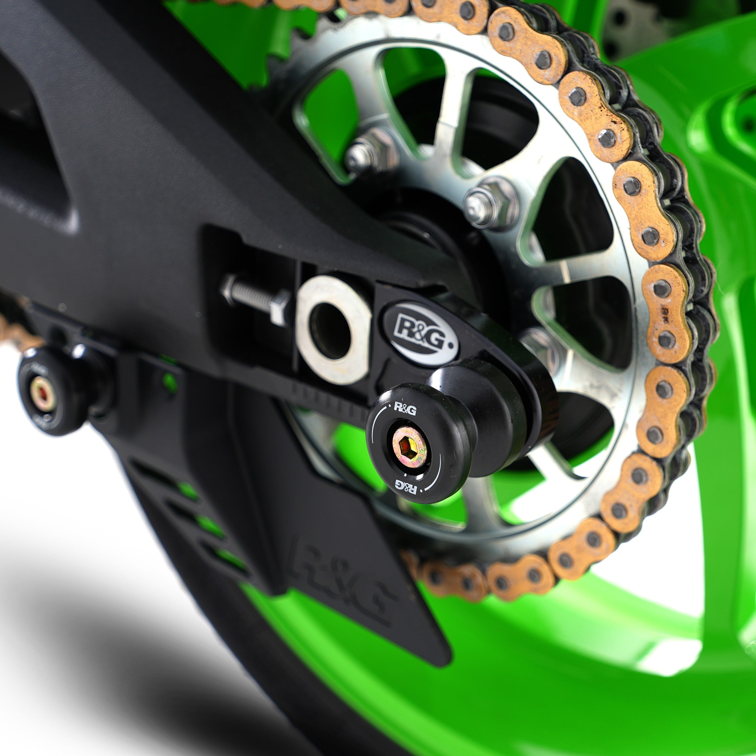 Offset Cotton Reels for Kawasaki ZX-10R '16-, ZX-10RR '21- & ZH2 '20- '24
