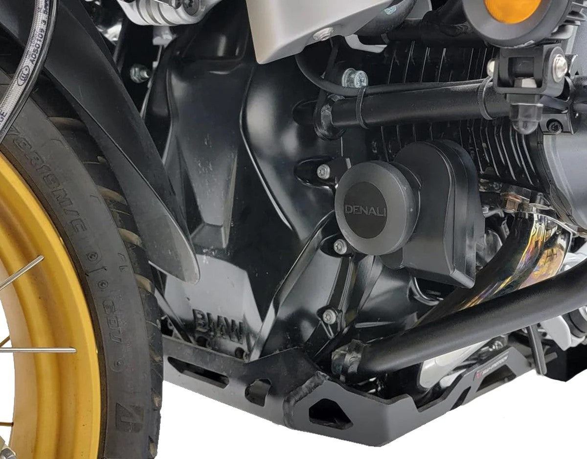 Denali SoundBomb Split Dual-Tone Air Horn Mount for BMW R1250 GS & GS Adventure '21-'24