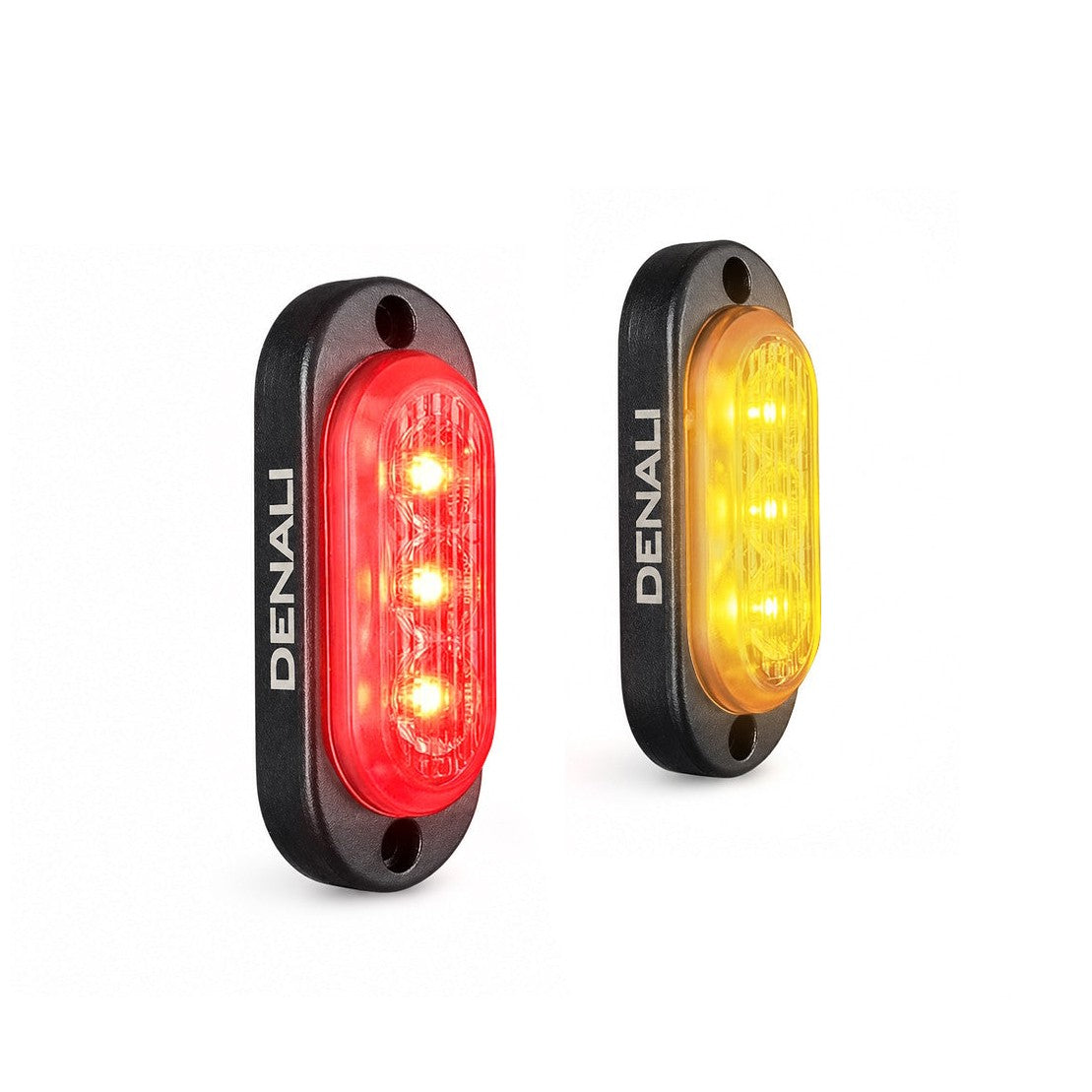 Denali T3-S™ Smart Turn Signal & DRL Pods for Motorcycles – Rear