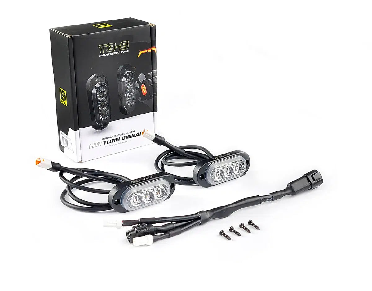 Denali T3-S SMART Rear Switchback LED Indicator/Brake Light Pods