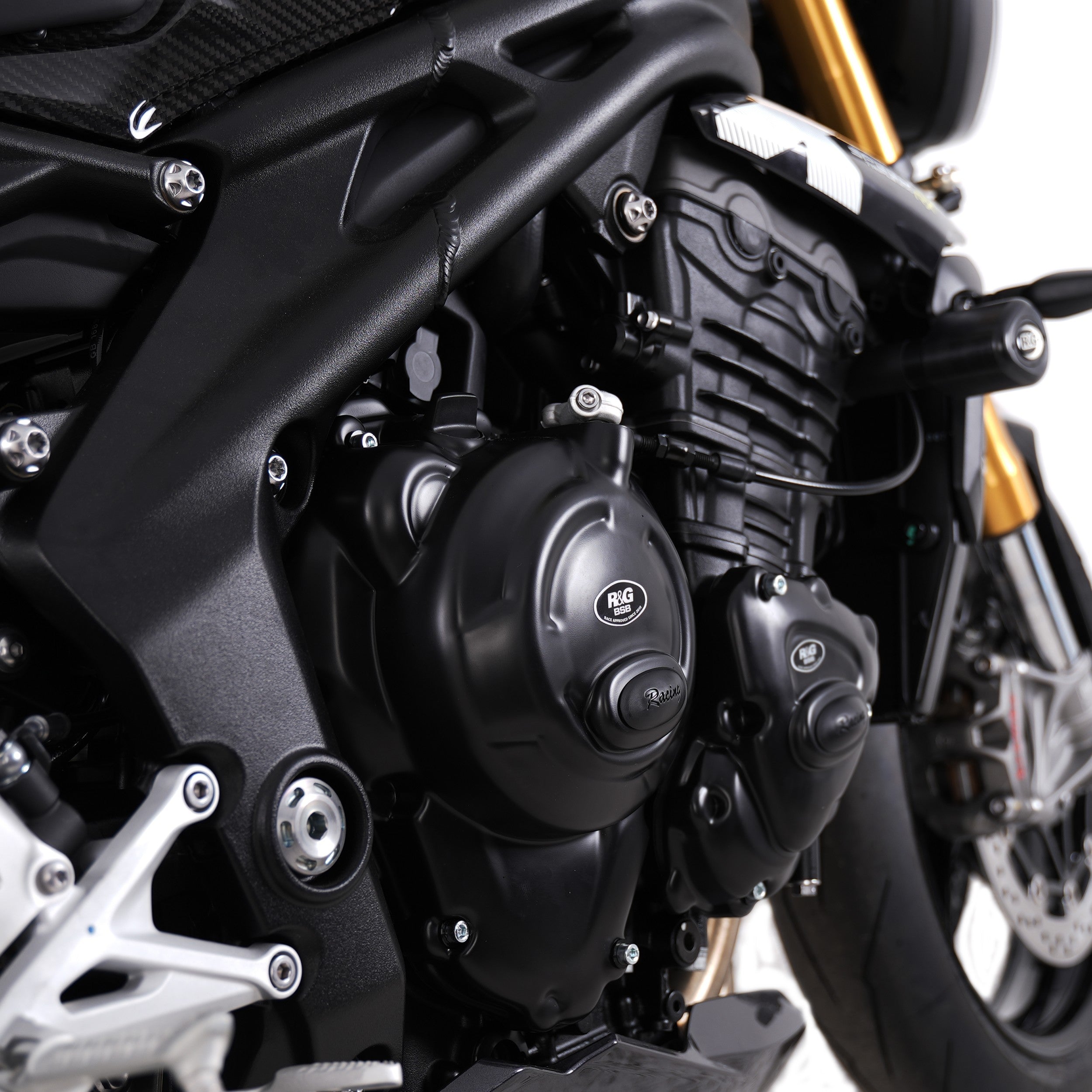 Engine Case Cover for Triumph Speed Triple 1200 RS '21-, Speed Triple 1200 RR '22- & Speed Triple 1200RX '25- (Road/Race) -RHS