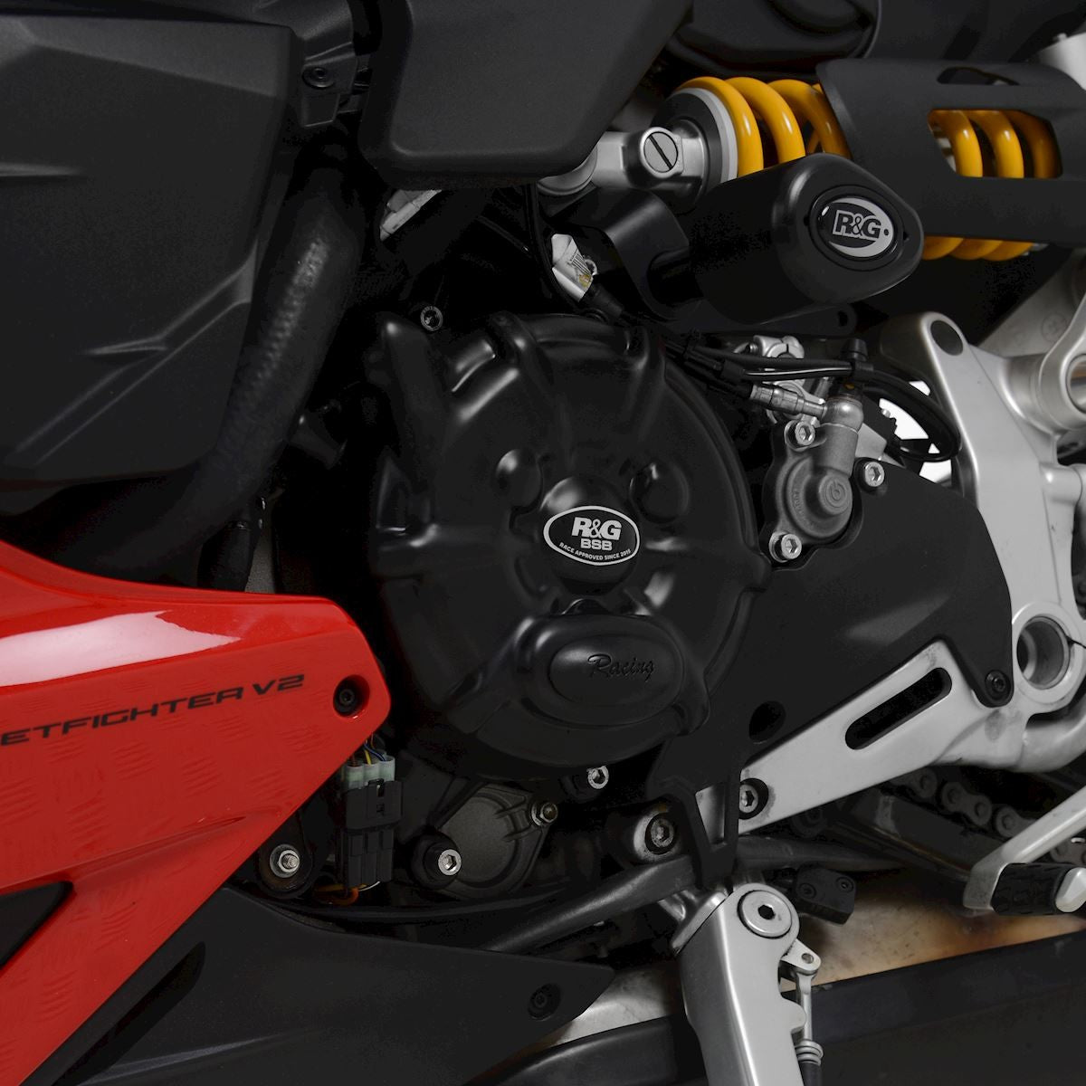Engine Case Cover Race Kit (2-piece) for Ducati Streetfighter V2 '22- '24