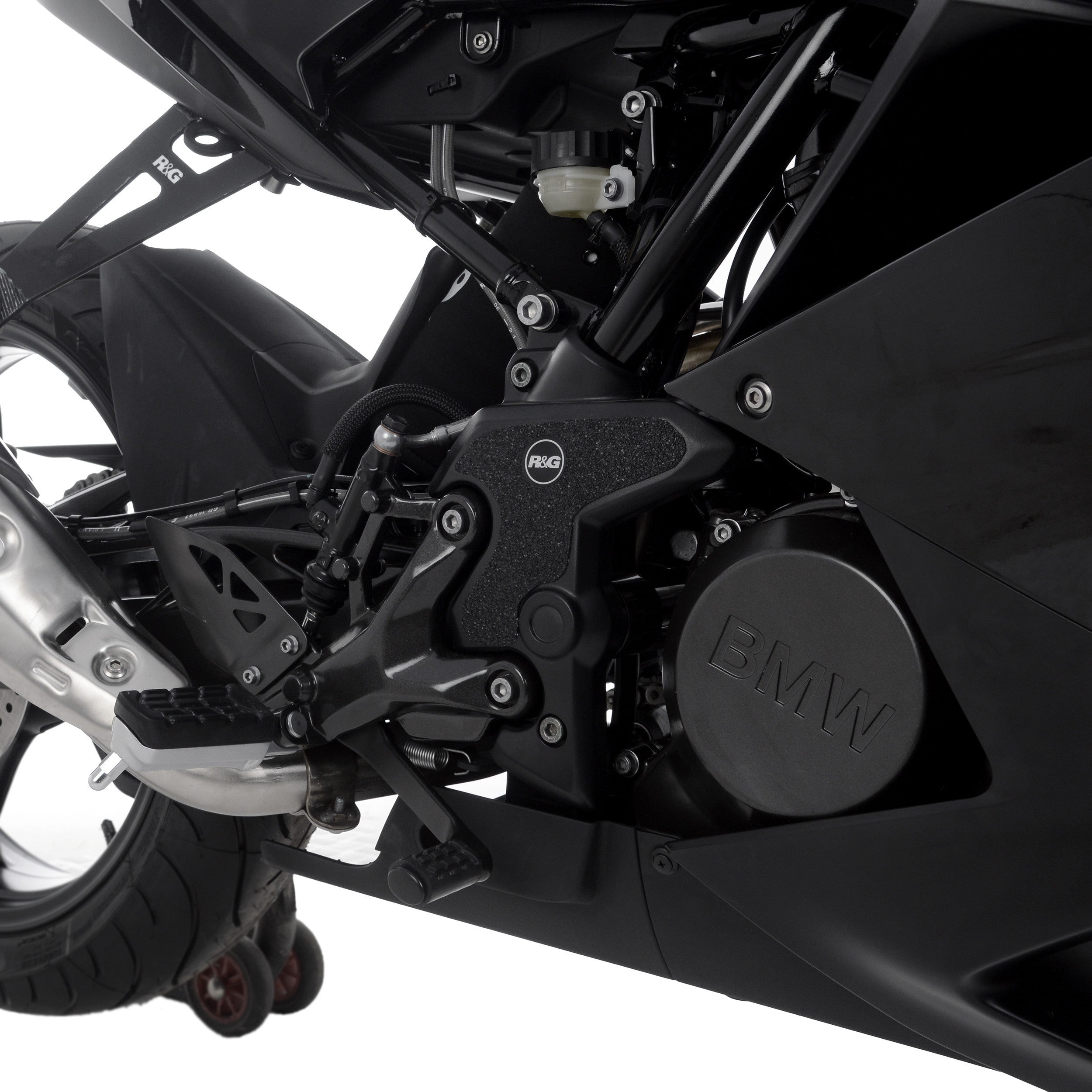 R&G Boot Guard kit for BMW G310RR '22-25 & TVS Apache RR 310 '21-