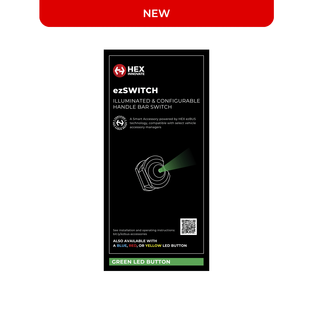HEX ezSWITCH KIT with Green LED