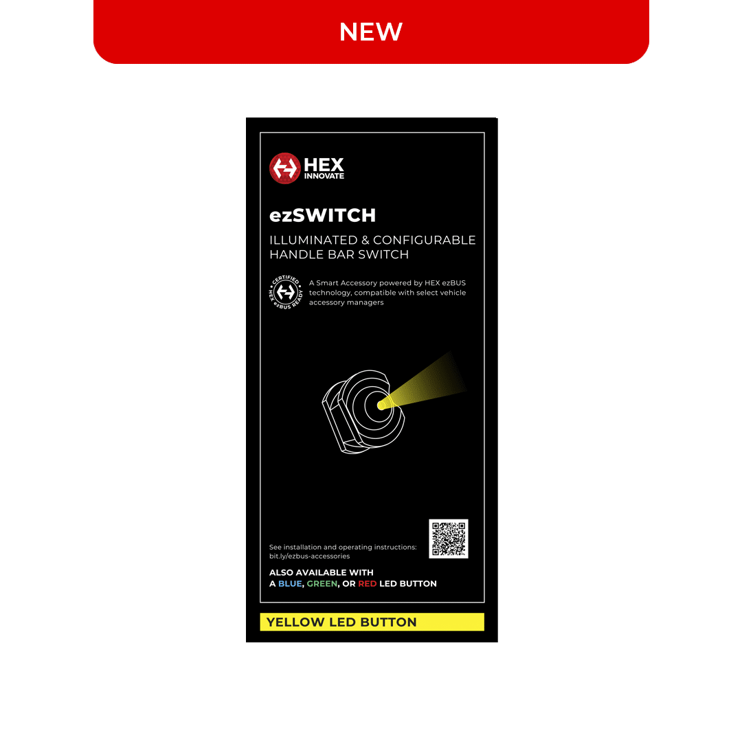 HEX ezSWITCH KIT with Yellow LED