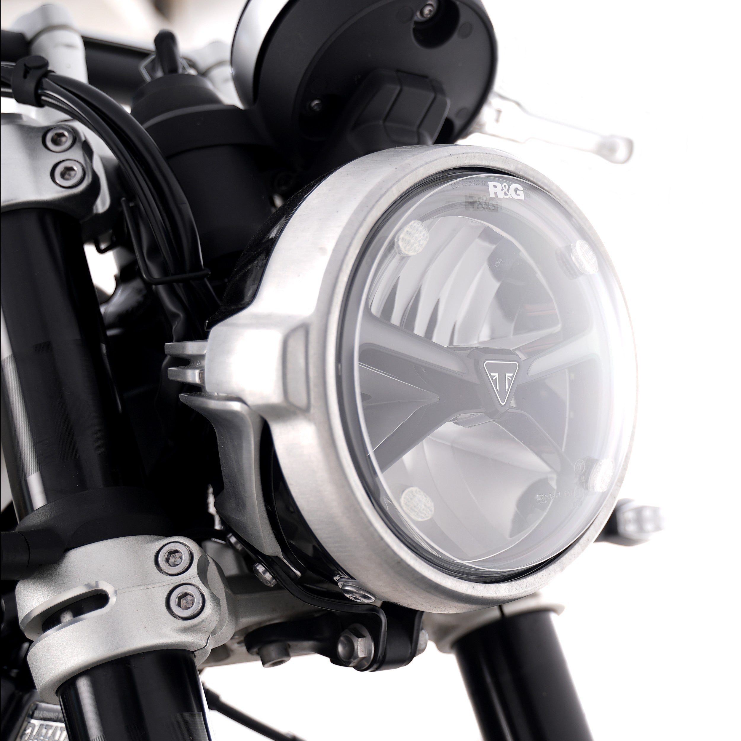 Headlight Shield for Kawasaki Vulcan VN900 Custom '06-'16, BMW R12 NineT '24-,Triumph Speed Twin 1200 '24-,Thruxton 400 '26-, Royal Enfield Himalayan 450 '24-, Guerrilla 450 '24- and 4 others