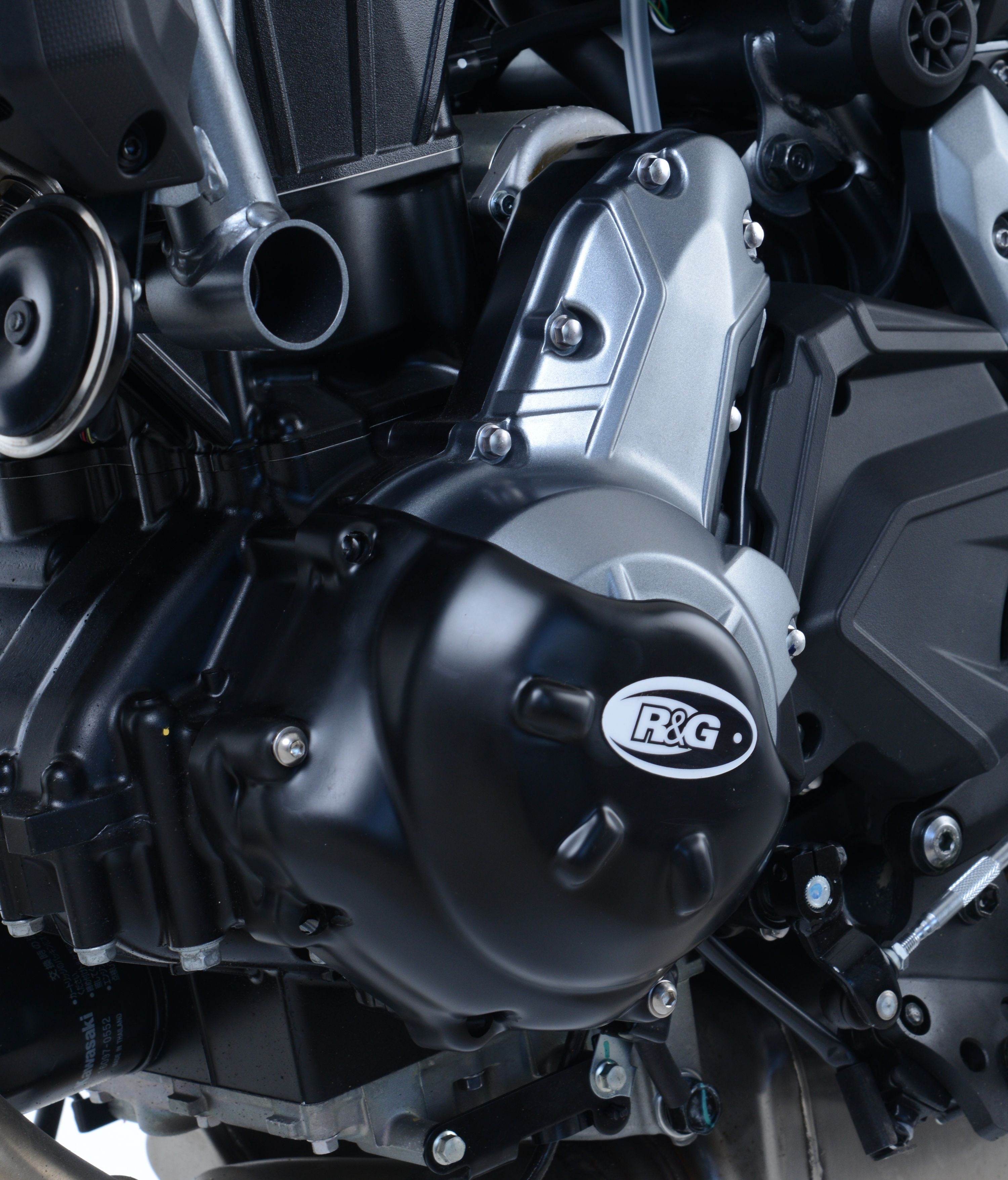 Slash Cut Engine Case Cover for Kawasaki Z650 S ‘26-, Z650 '17-, Ninja 650 '17- '24 & Z650RS '21- '24 (LHS)