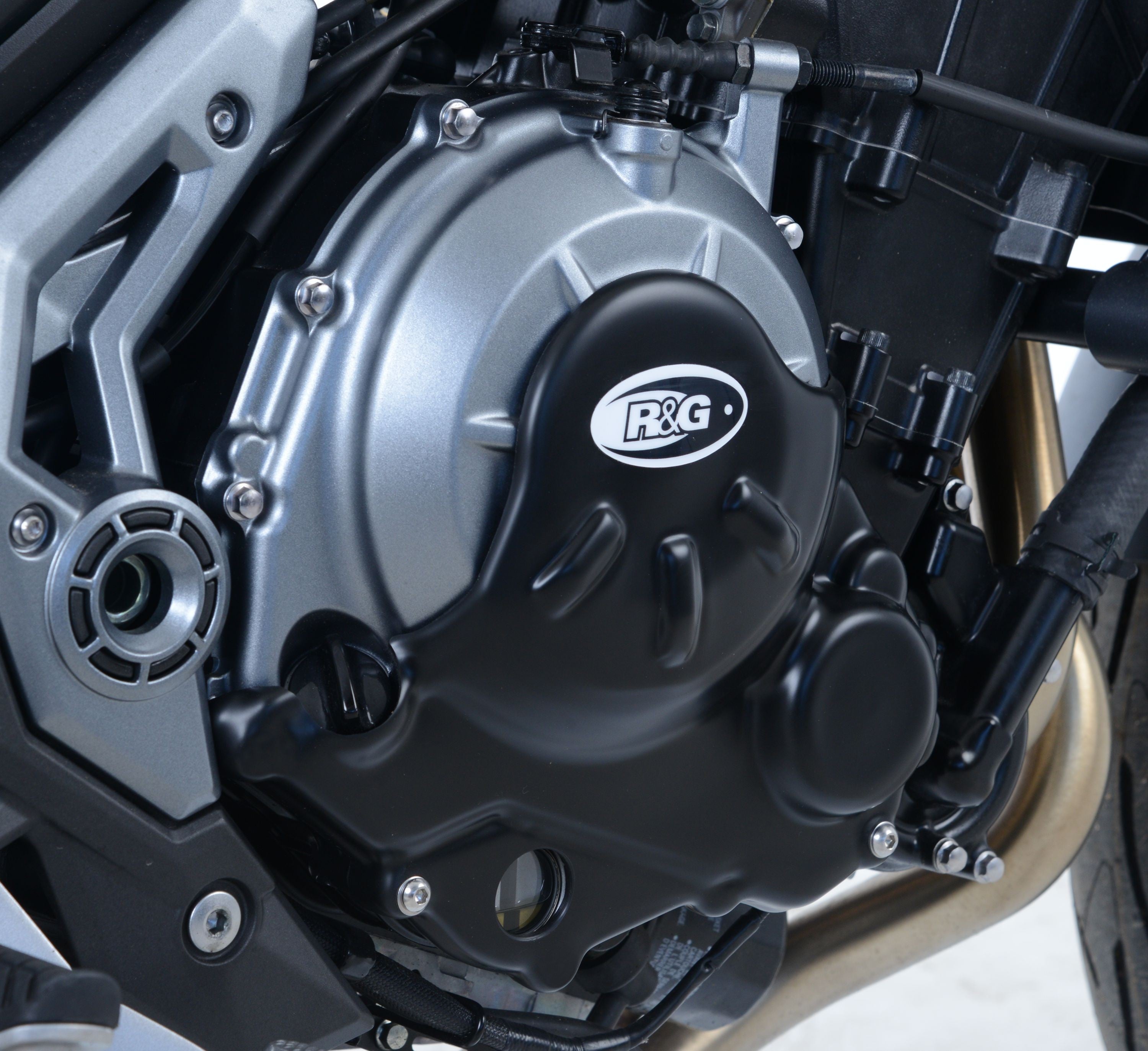 Slash Cut Engine Case Cover for Kawasaki Z650 S ‘26-, Z650 '17-, Ninja 650 '17- '24 & Z650RS '21- '24 (RHS)