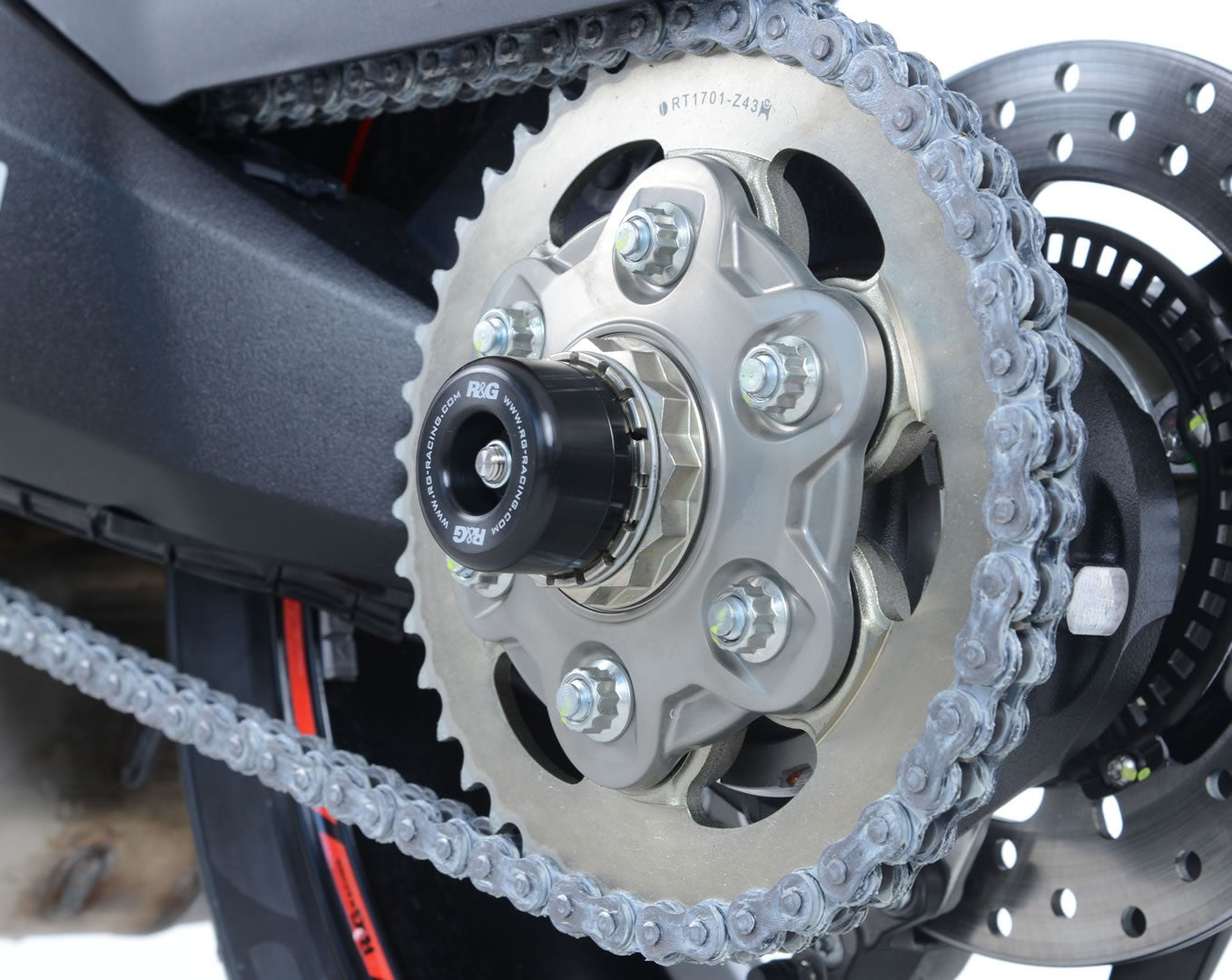 Swingarm Protectors for the Norton V4SV '22- '24/V4CR '23- '24, Ducati Multistrada 1200 '10-'15, Multistrada 1260S '18- and Ducati Supersport (S) '17-'20, Supersport 950 S '21-, Panigale V2 '20- '24 & Streetfighter V2 '22- '24 models