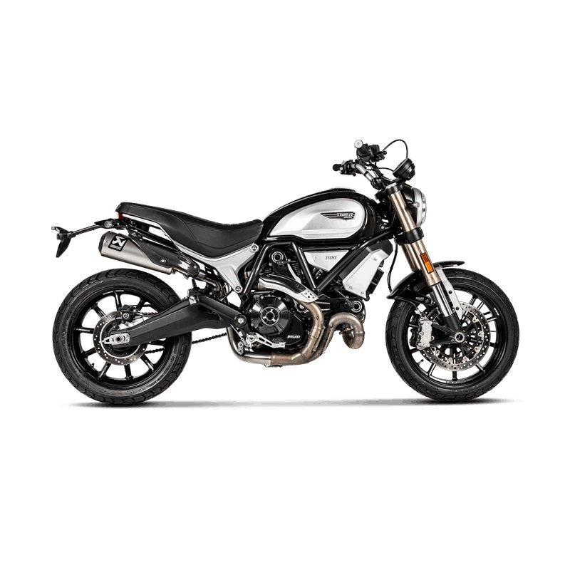 DUCATI Scrambler 1100 / Pro / Sport / Dark 2018-2020 - Akrapovic Exhausts - L-D11SO3