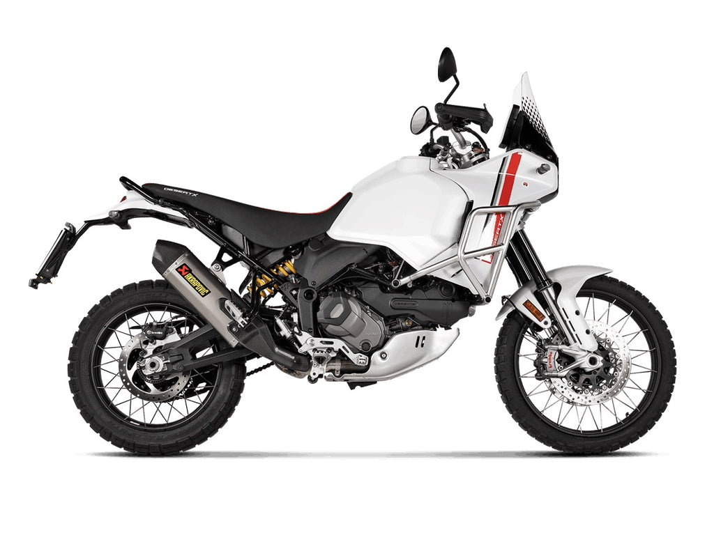 DUCATI DesertX 2022-2024 - Akrapovic Exhausts - L-D9SO1
