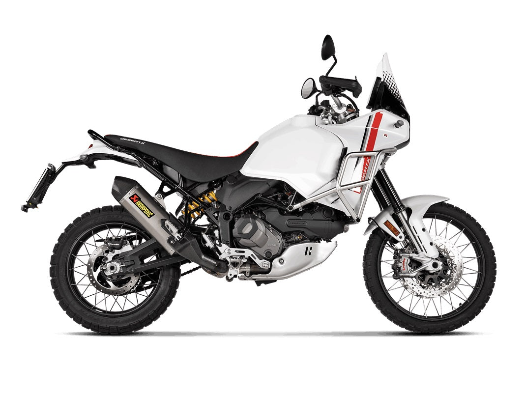 DUCATI DesertX 2022-2024 - Akrapovic Exhausts - L-D9SO1