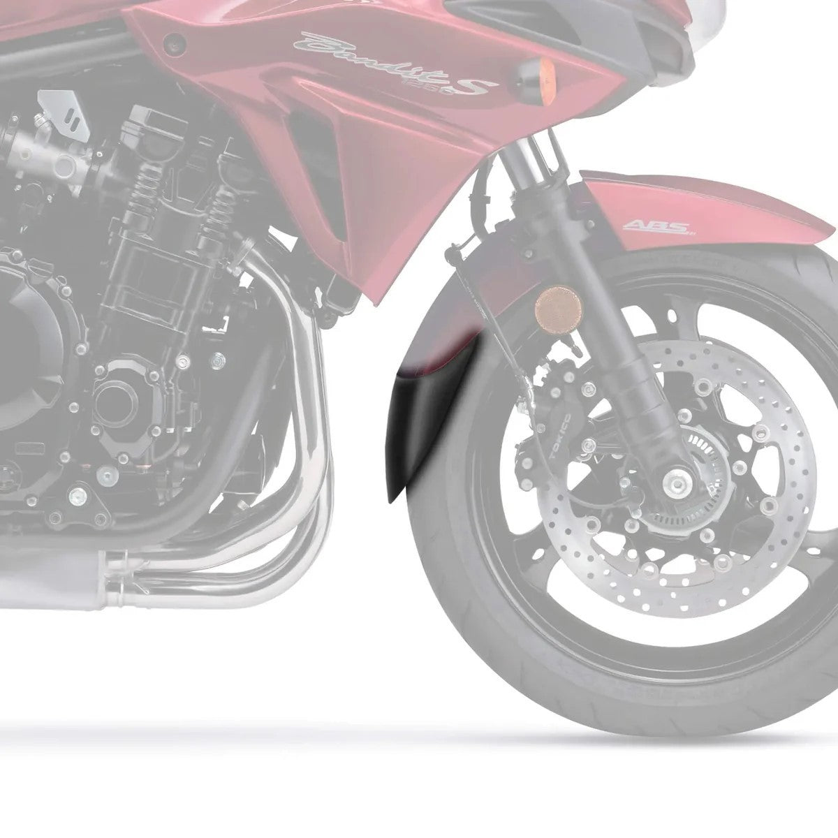 R&G Fender Extender for Suzuki GSF 1250 Bandit '10-'16, GSF 650 Bandit '09-'16, GSF 600 Bandit '95-'99, GSF 600 S Bandit '95-'99 & RF 600 '95-'99. 