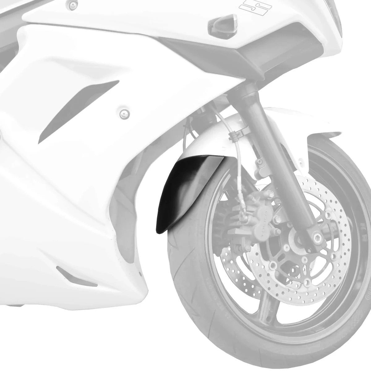 R&G Fender Extender for Suzuki SV650 '03-'15, SV650S '03-'15, SV1000 '03-'07 & SV1000S '03-'07.