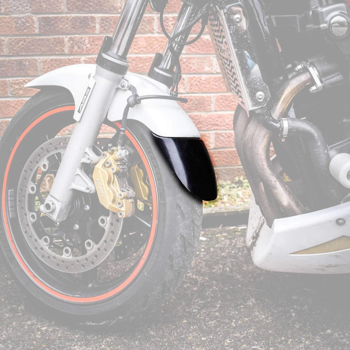 R&G Fender Extender for Honda CBF 1000 '06-'09, CBF 1000 FA '10-'16, CBF 500 '04-'06, CBF 600 N '04-'10, CBF 600 S '04-'10, Honda CB 1300 '97-'16, CB 1300 S '97-'16, CB 600 F Hornet '98-'04 & CB 900 F Hornet '02-'07.