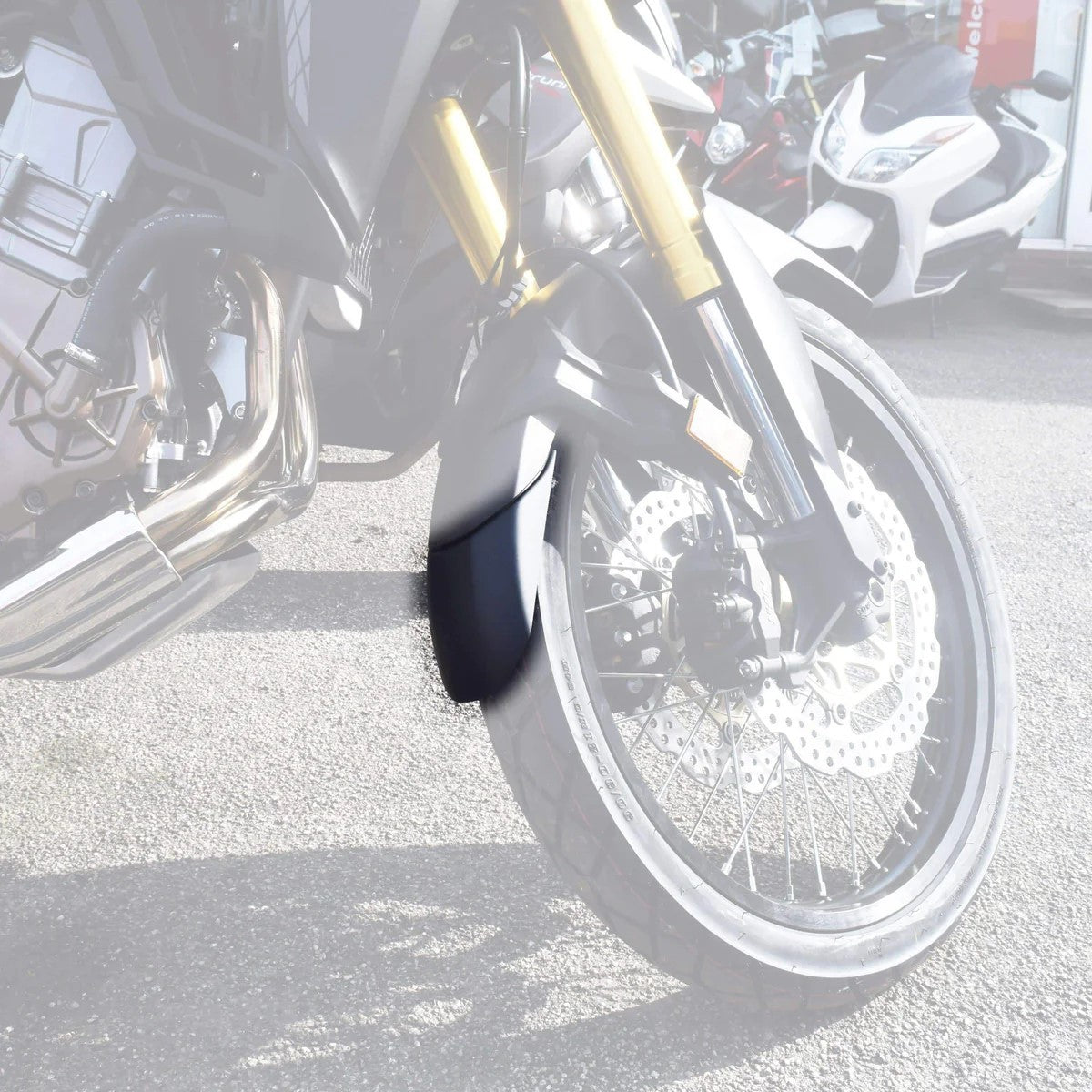 R&G Fender Extender for Honda XL 750 Transalp '23-, CRF1000L Africa Twin '16-'19, CRF1000L  Africa Twin Adventure Sports '18-'19, CRF1100L Africa Twin '20-  and 2 more.
