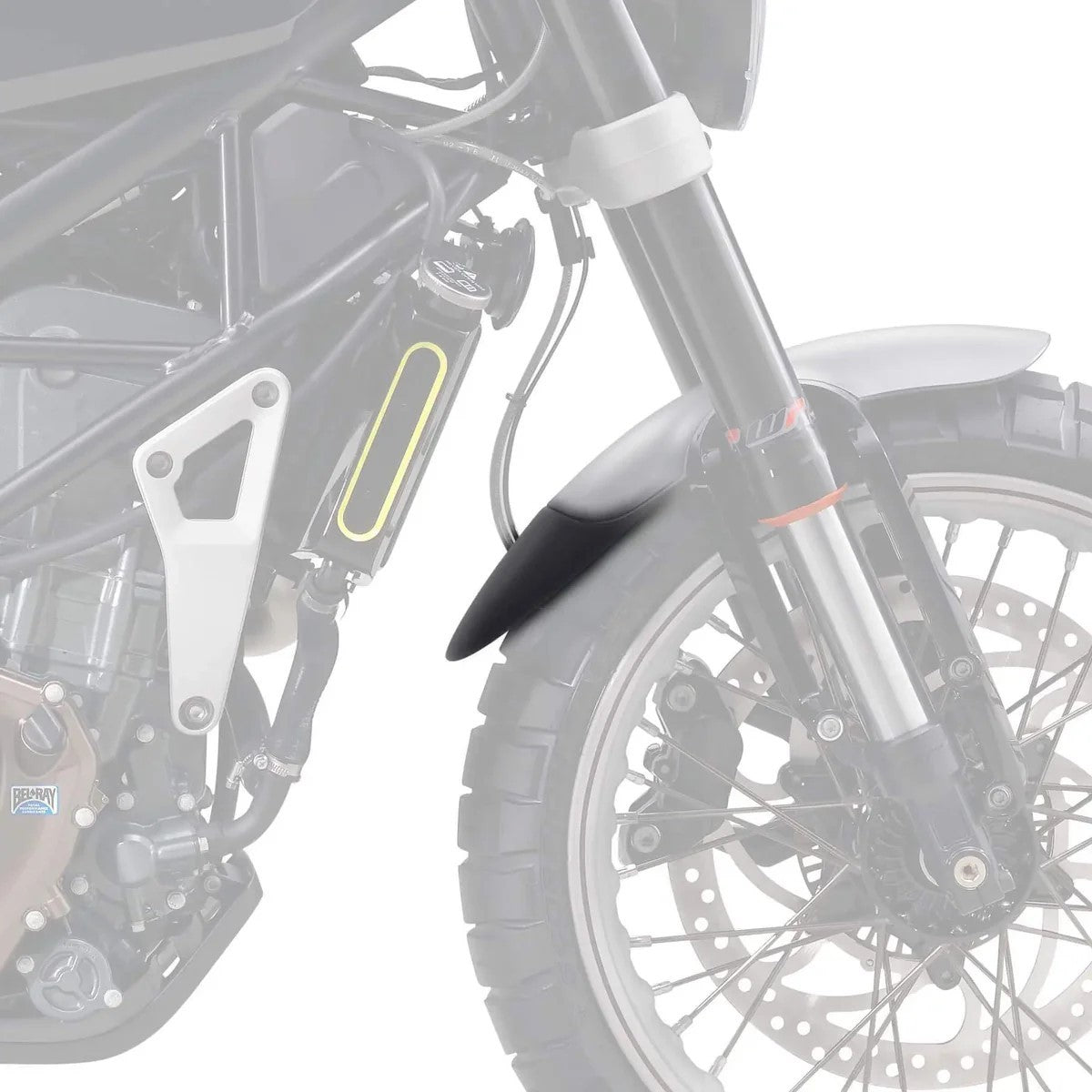 R&G Fender Extender for Husqvarna Svartpilen 125 '21-'23, Svartpilen 401 '18-'23 & Vitpilen 401 '18-'23.