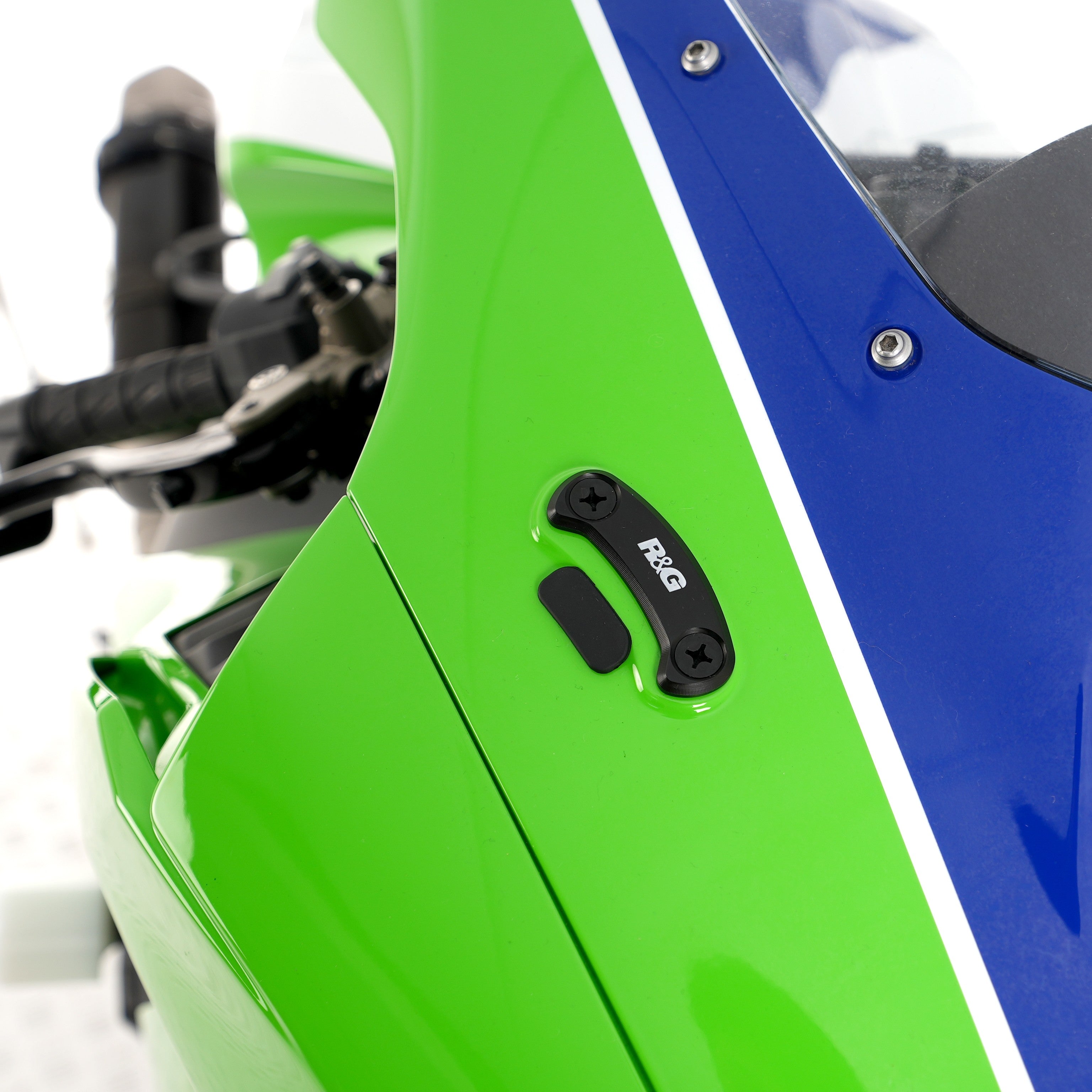 Mirror Blanking Plates for Kawasaki ZX-10R '16- & ZX-10RR '21-