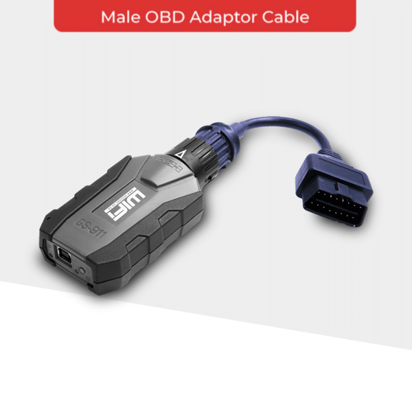 Male OBD Adaptor Cable (OBD-II adapter for 10-pin GS-911)