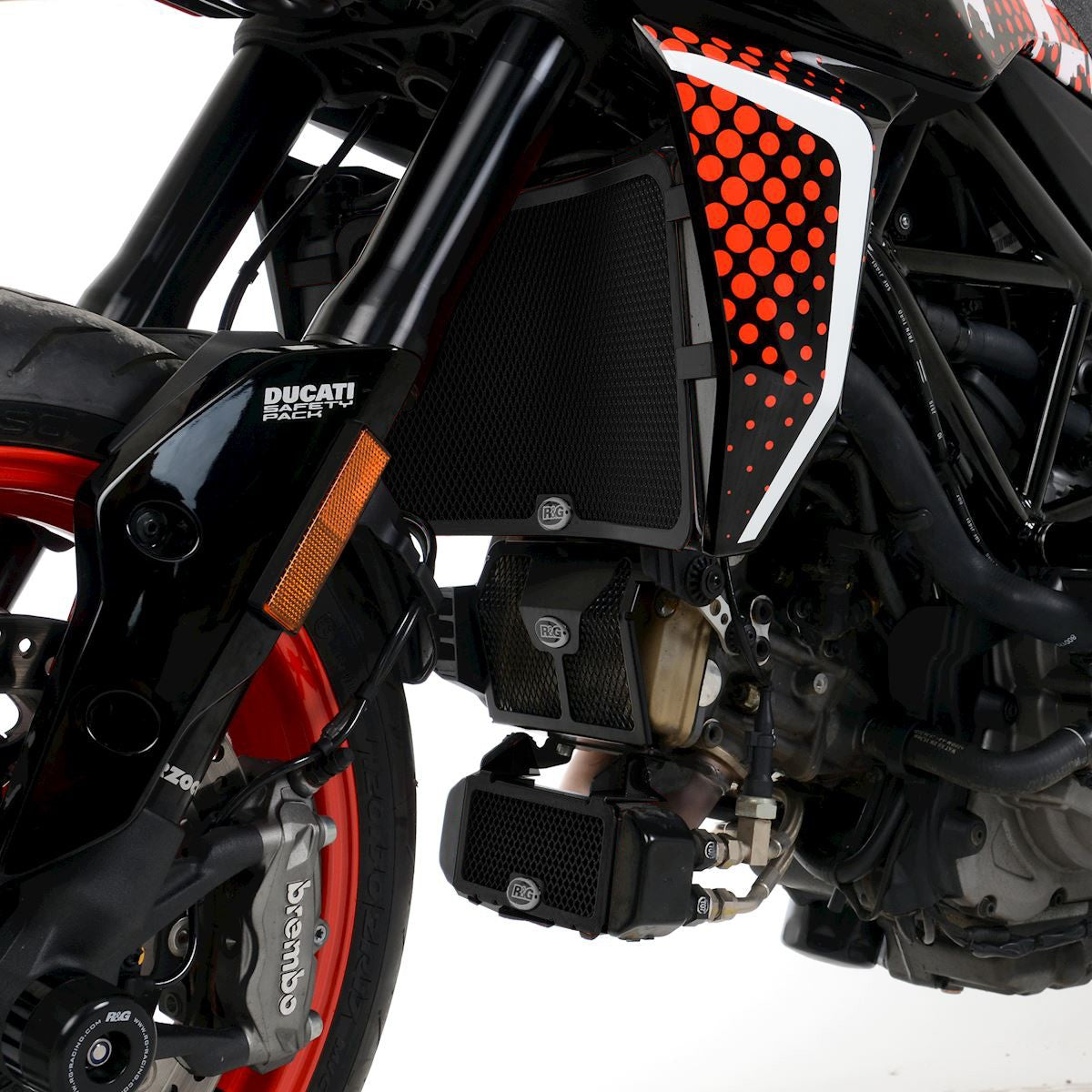Front Cylinder Head Guard for the Ducati Hypermotard 950 '19-25 & Hypermotard 950 SP/RVE '21-25