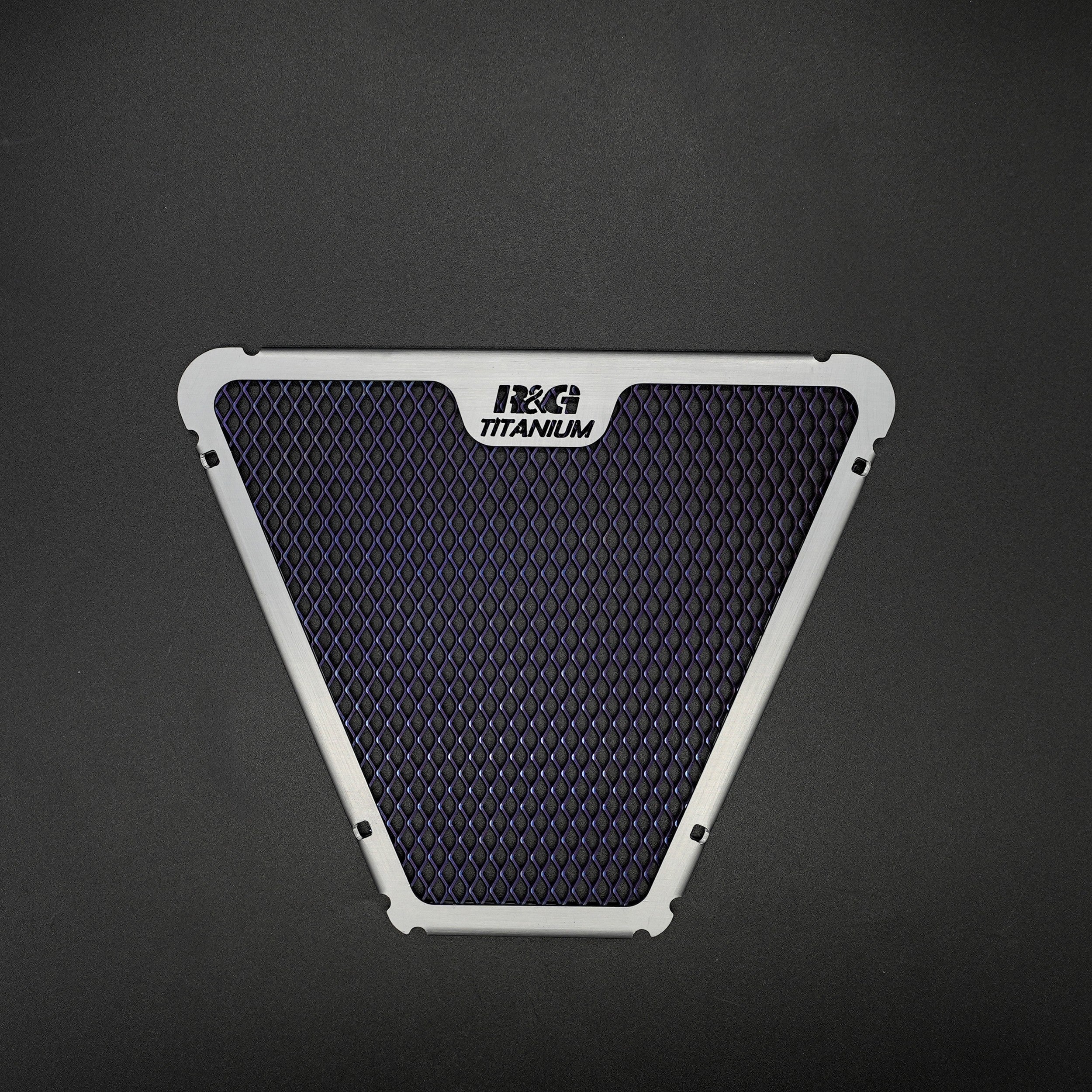 Titanium Oil Cooler Guard for Ducati Streetfighter V4(S) '20-, Panigale V4R '19-, Panigale V4(S) '18-  '24 & Panigale Speciale '18-