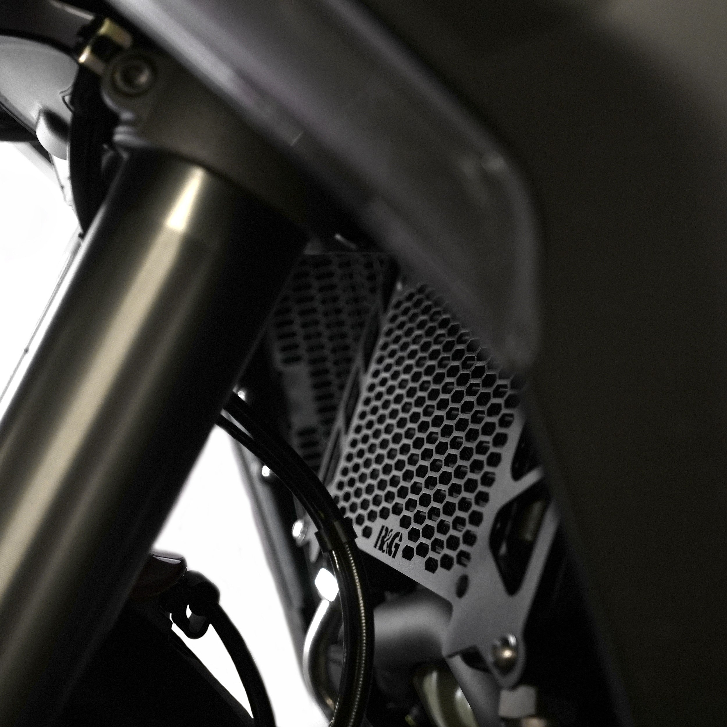 Oil Cooler Guard for Ducati Multistrada V4/ V4S/V4 Pikes Peak '21-, Multistrada V4 RS & Multistrada V4 Rally '25-