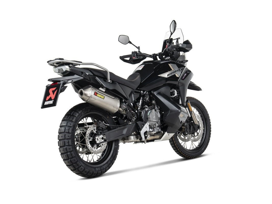 CF MOTO, 800 MT-X, 2025, 2026, Akrapovic Exhausts, P-HSCF8SO1