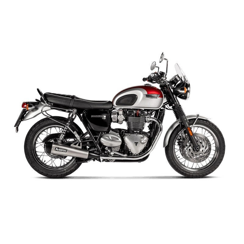TRIUMPH, Bonneville T120 (1200cc), 2016, 2020, Akrapovic Exhausts, P-HST12SO3