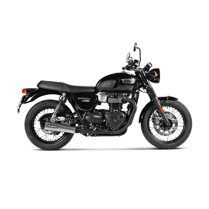TRIUMPH, Bonneville T100 (900cc), 2017, 2020, Akrapovic Exhausts, P-HST12SO4