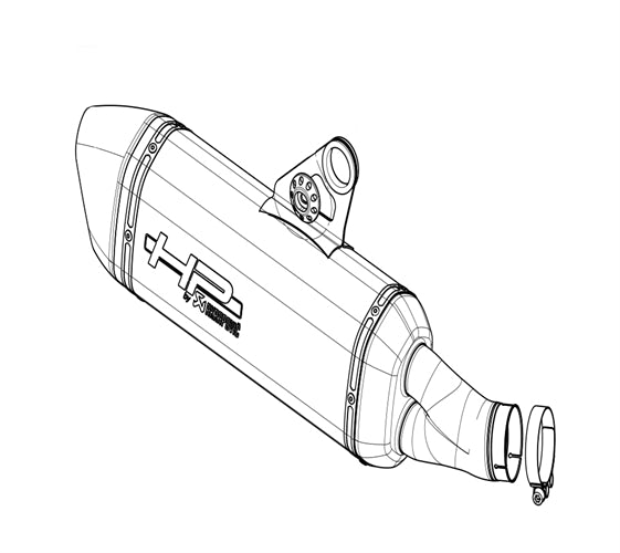 BMW, R1200GS Adventure, 2014, 2018, Akrapovic Exhausts, P-RPCK153
