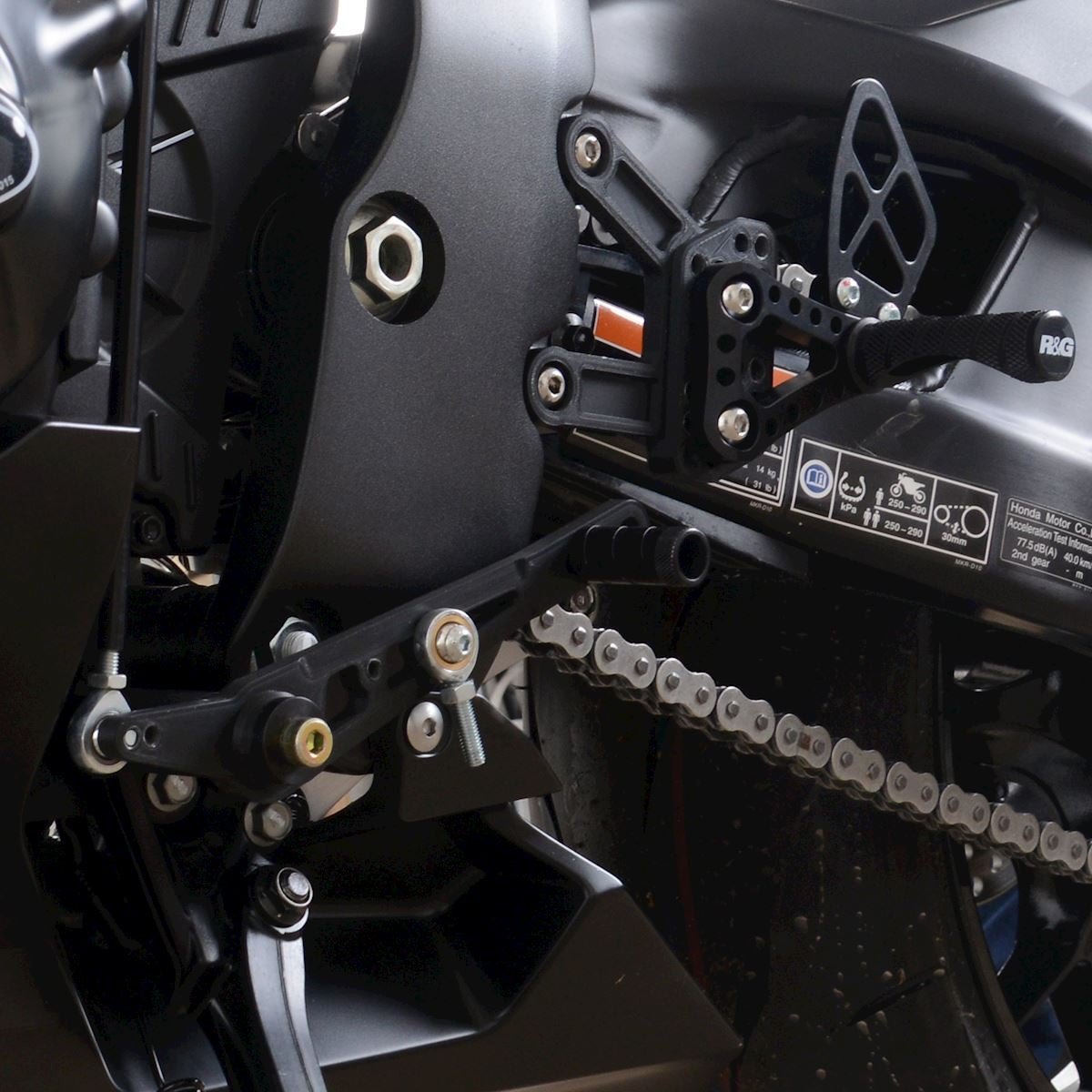 Adjustable Rearsets for Honda CBR1000RR-R '20-'23 / Fireblade SP '20-'23