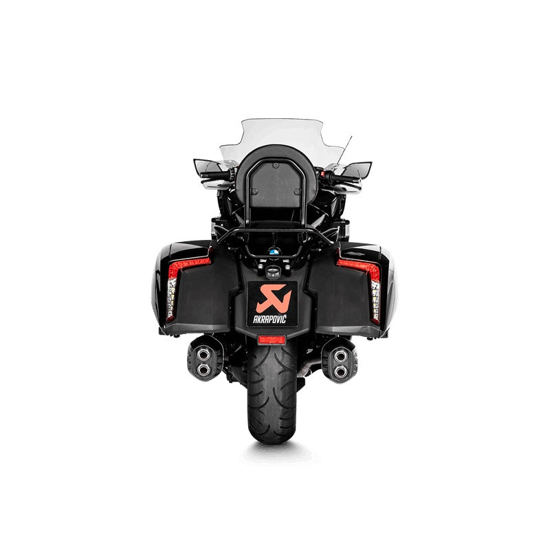 BMW K1600B Bagger/Grand America 2018-2020 - Akrapovic Exhausts - S-B16SO3-HRAATBL