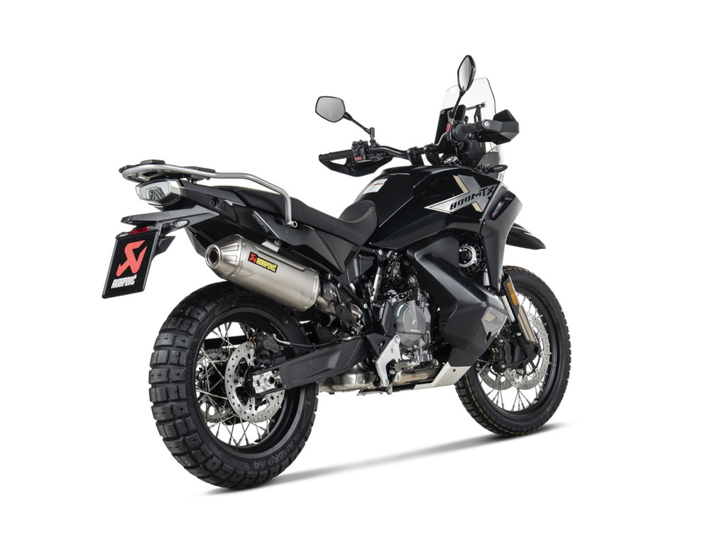 CF MOTO, 800 MT-X, 2025, 2026, Akrapovic Exhausts, S-CF8SO3-HFTT