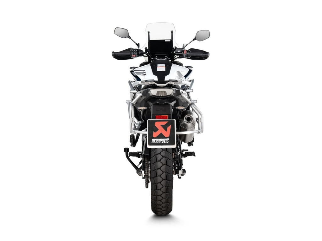 CF MOTO, 800 MT Sport / Touring, 2022, 2025, Akrapovic Exhausts, S-CF8SO4-HFTT