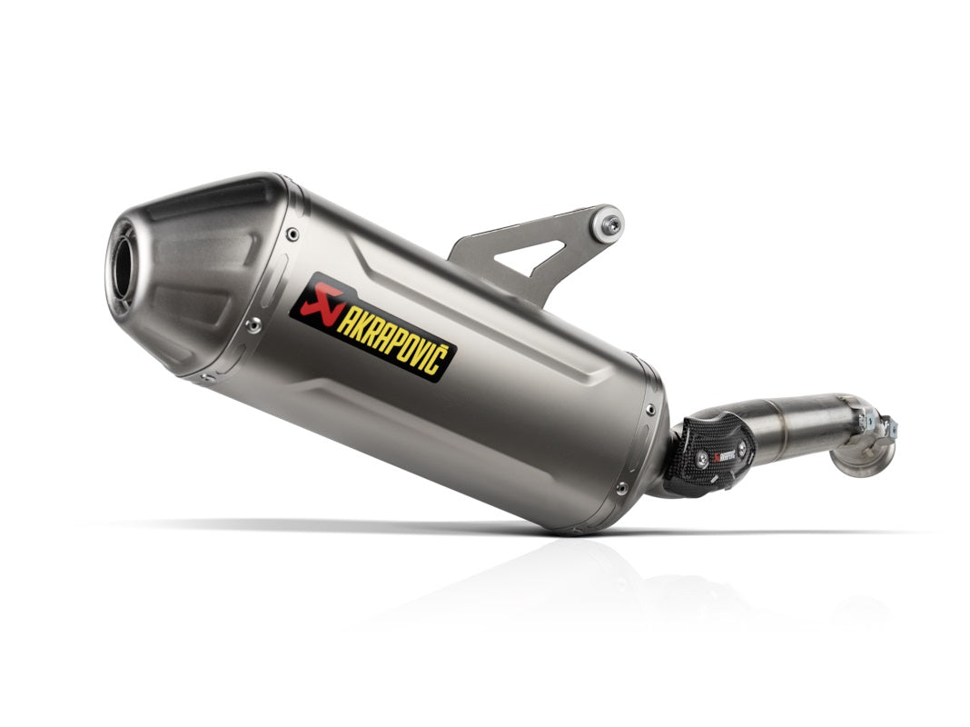 CF MOTO, 800 MT Sport / Touring, 2022, 2025, Akrapovic Exhausts, S-CF8SO4-HFTT