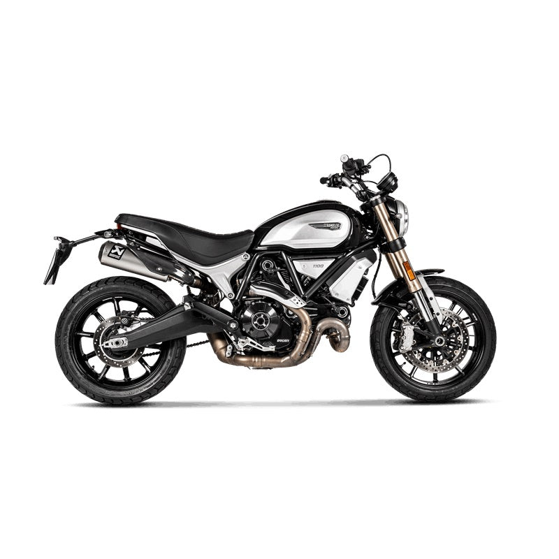 DUCATI, Scrambler 1100 / Pro / Sport / Dark, 2018, 2020, Akrapovic Exhausts, S-D11SO4-HBFGT