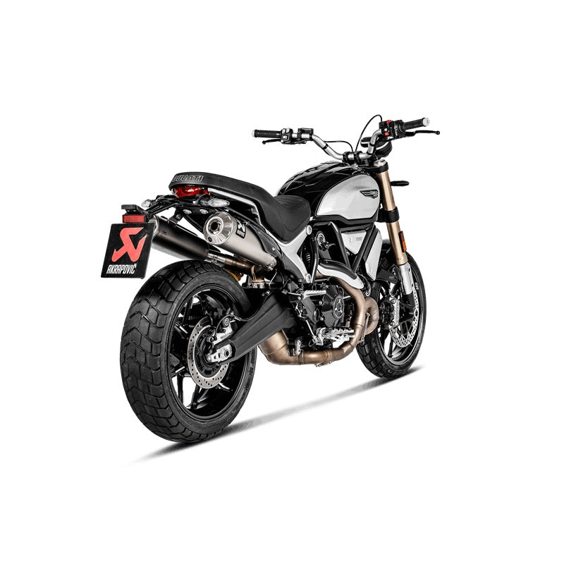 DUCATI, Scrambler 1100 / Pro / Sport / Dark, 2018, 2020, Akrapovic Exhausts, S-D11SO4-HBFGT