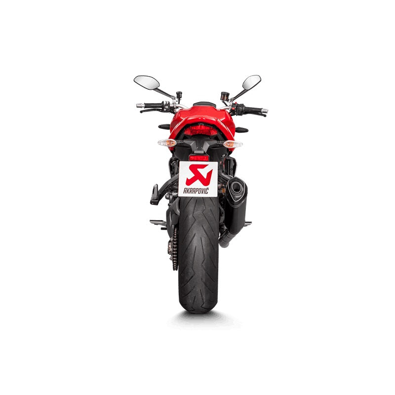 DUCATI Monster 821 2018-2020 - Akrapovic Exhausts - S-D12SO8-RTBL