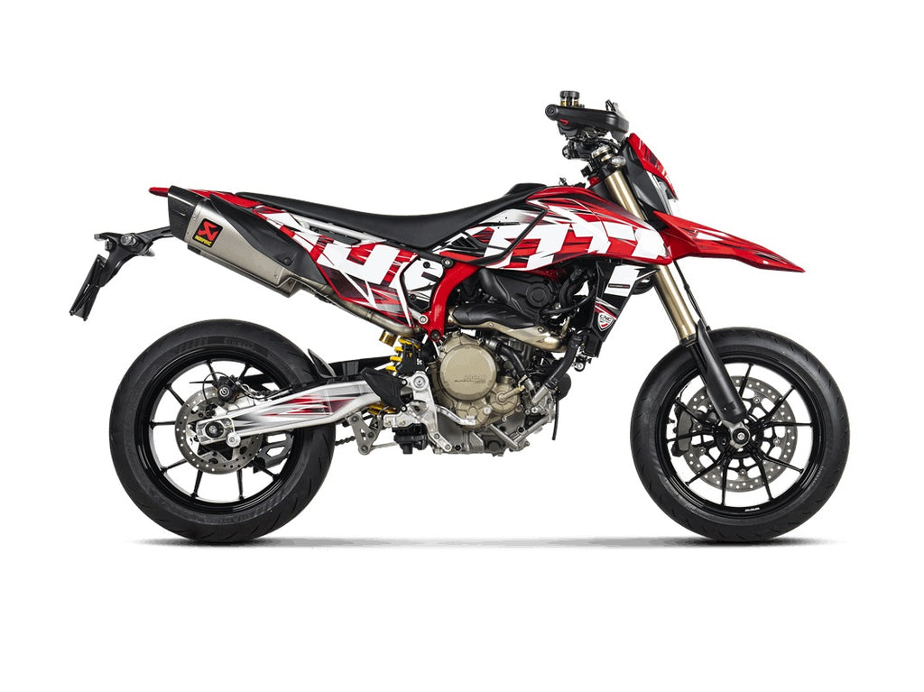 DUCATI Hypermotard 698 Mono 2024-2026 - Akrapovic Exhausts - S-D6SO2-HAPLT