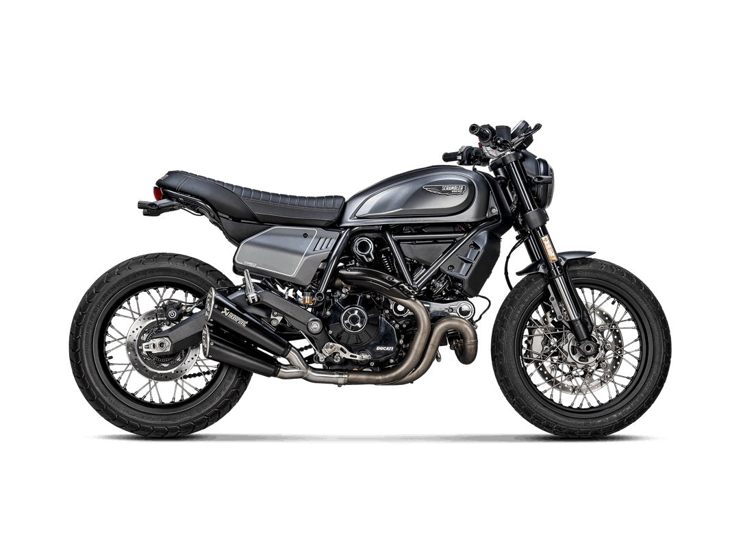 DUCATI Scrambler Icon / Dark (800cc) 2021-2022 - Akrapovic Exhausts - S-D8SO6-ISSSBL