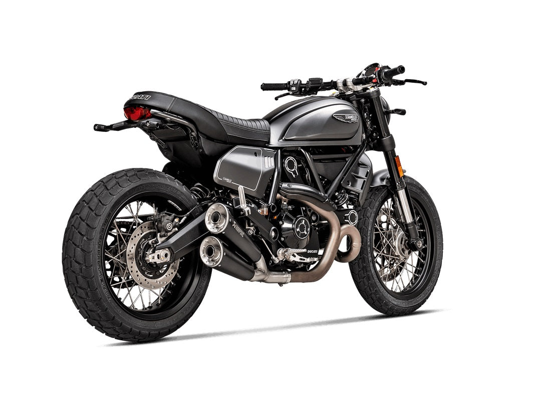 DUCATI Scrambler Full Throttle (800cc) 2021-2022 - Akrapovic Exhausts - S-D8SO6-ISSSBL