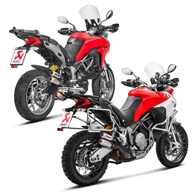 DUCATI Multistrada 1200 Enduro 2016-2019 - Akrapovic Exhausts - S-D9SO10-HIFFT
