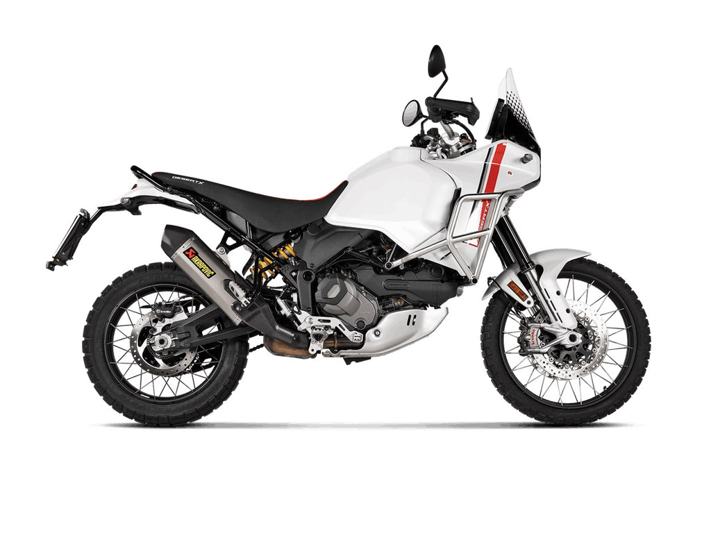 DUCATI, DesertX, 2022, 2024, Akrapovic Exhausts, S-D9SO19-HJAT
