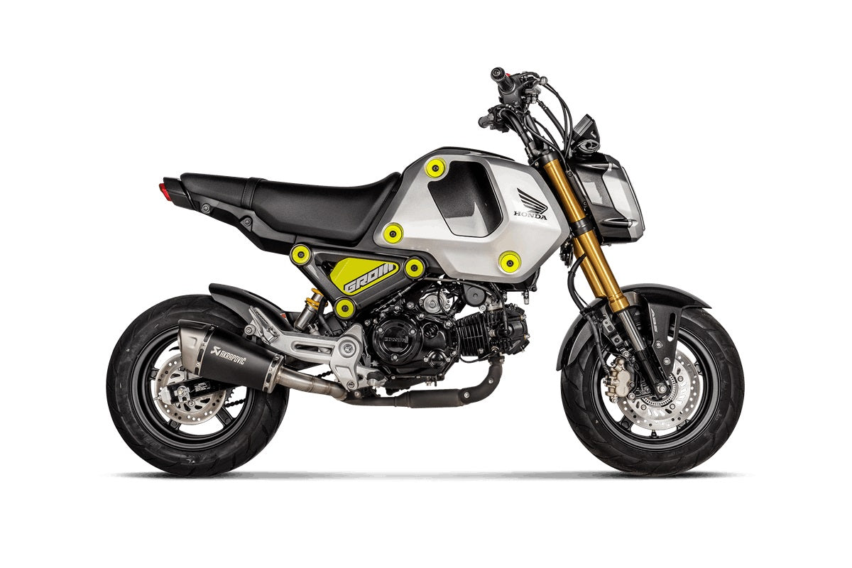 HONDA MSX 125 Grom 2021-2026 - Akrapovic Exhausts - S-H125SO4-ASZTBL