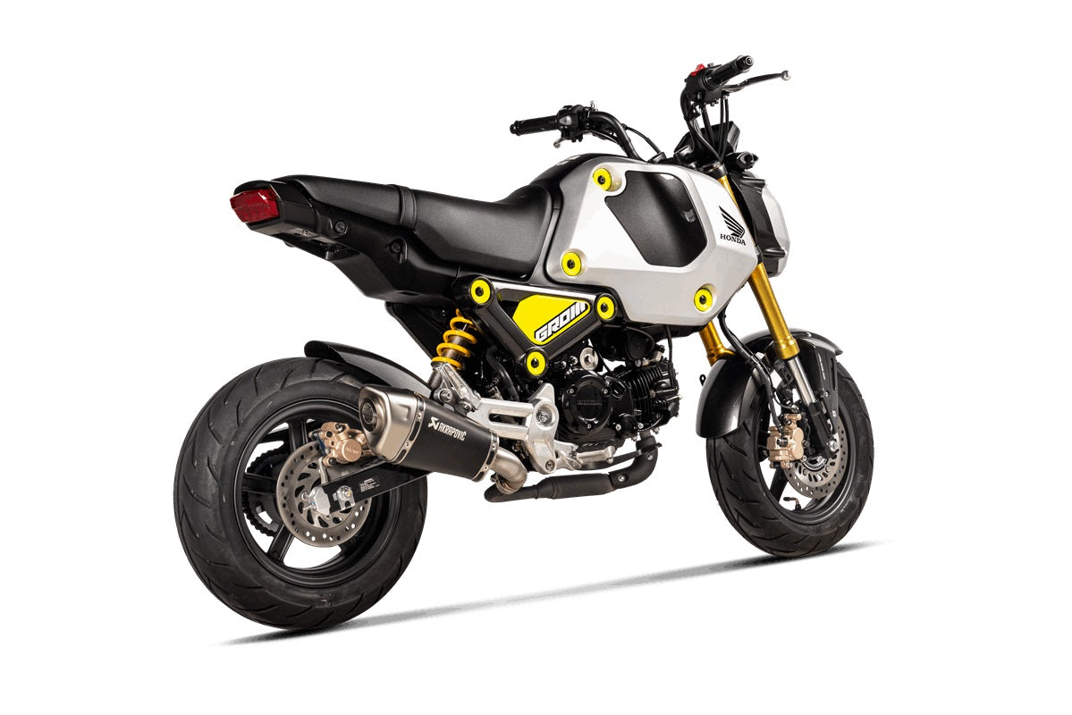 HONDA MSX 125 Grom 2021-2026 - Akrapovic Exhausts - S-H125SO4-ASZTBL