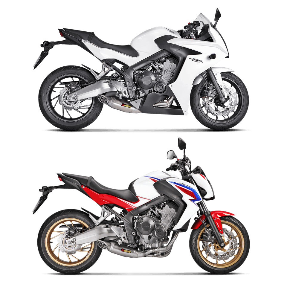 HONDA CB650F 2017-2021 - Akrapovic Exhausts - S-H6R12-HAFT