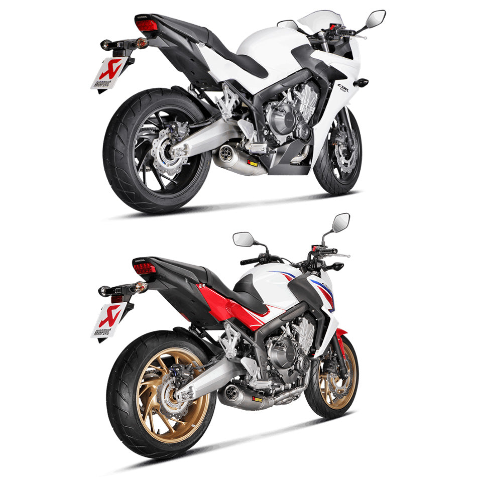 HONDA CBR650F 2017-2018 - Akrapovic Exhausts - S-H6R12-HAFT
