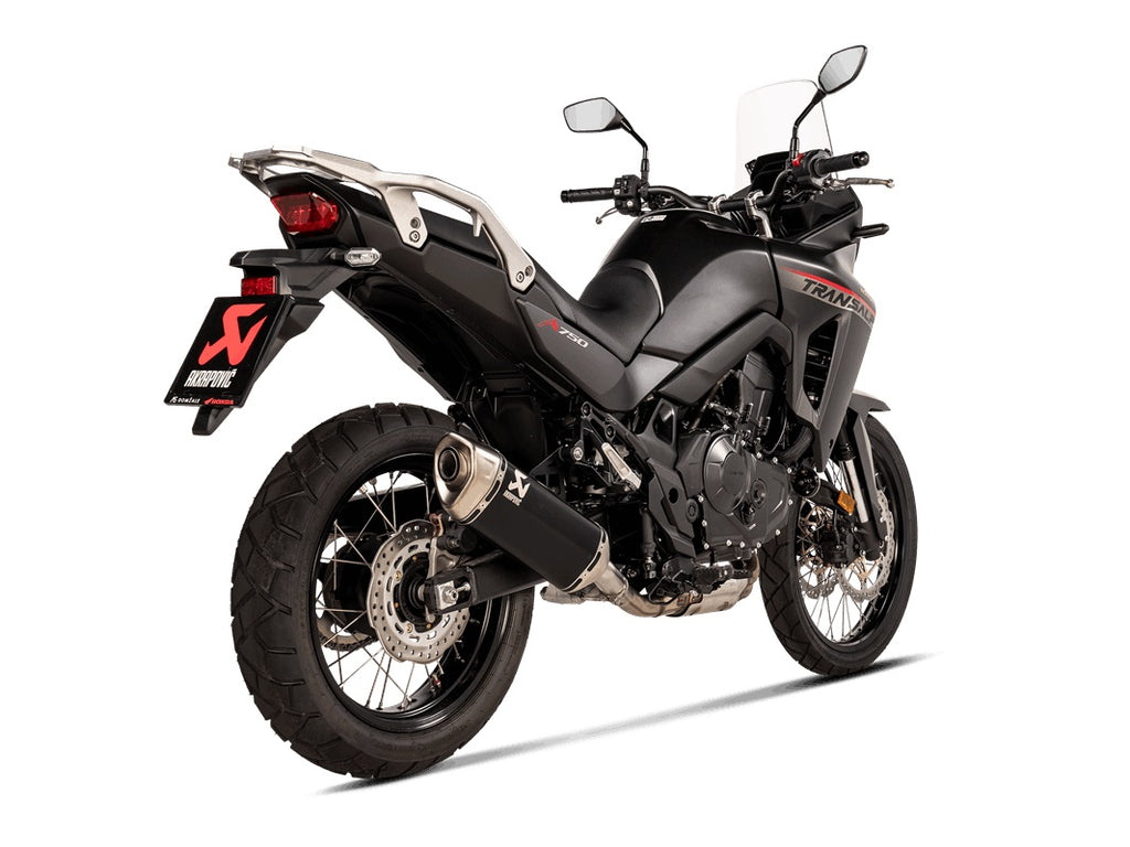 HONDA XL750 Transalp 2023-2026 - Akrapovic Exhausts - S-H7SO6-HRTBL