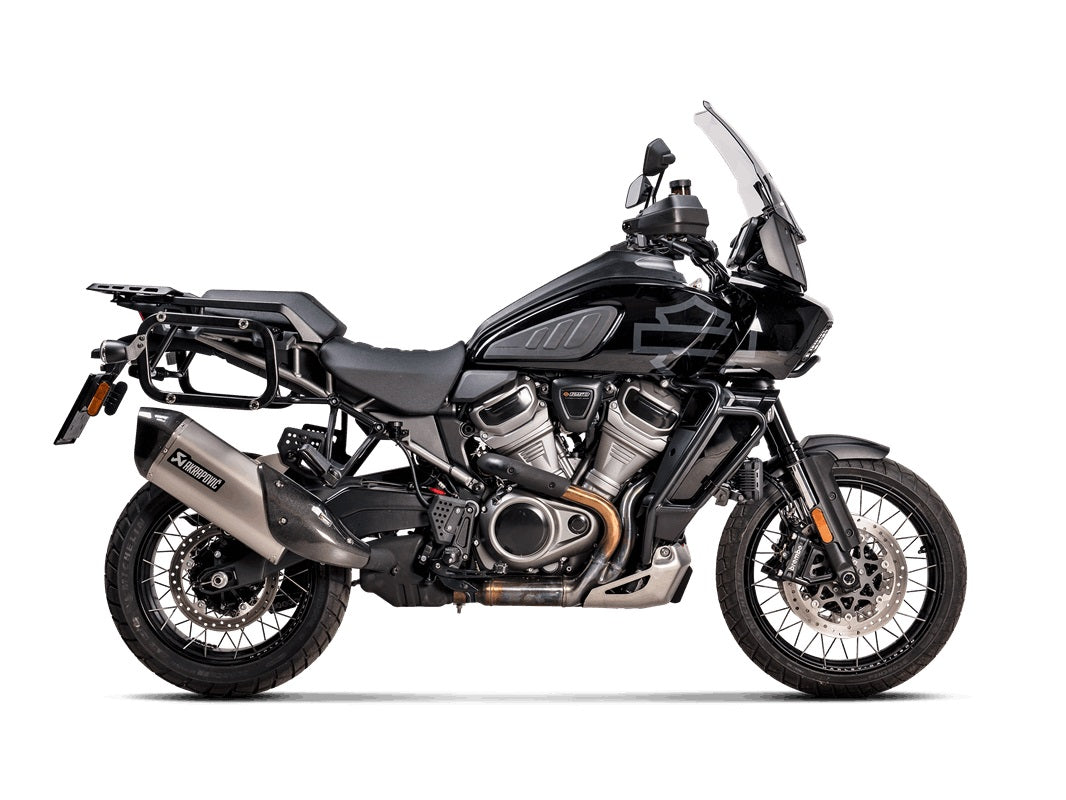 HARLEY-DAVIDSON, Pan America (1250cc), 2021, 2024, Akrapovic Exhausts, S-HD12SO1-HAFT