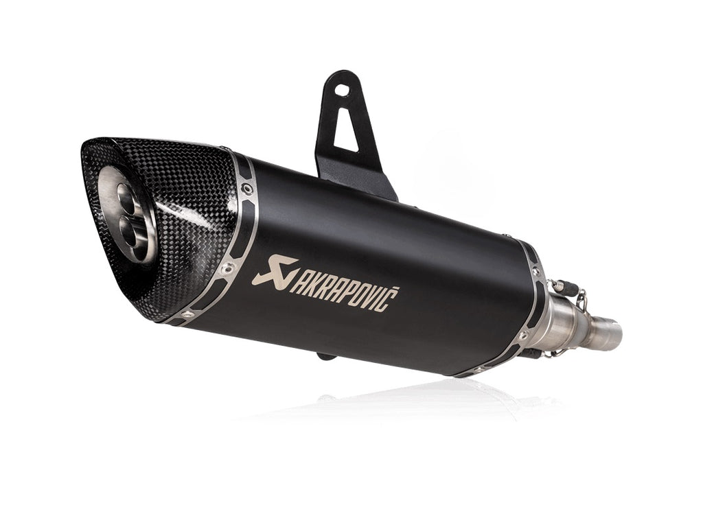 ITALJET, Dragster 125 / 200, 2021, 2024, Akrapovic Exhausts, S-IT125SO1-HRTBL